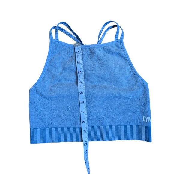 Gymshark Blue Mandala Sports Bra Women Size Small - Picture 3 of 4